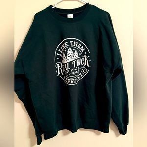 Christmas Green Sweatshirt